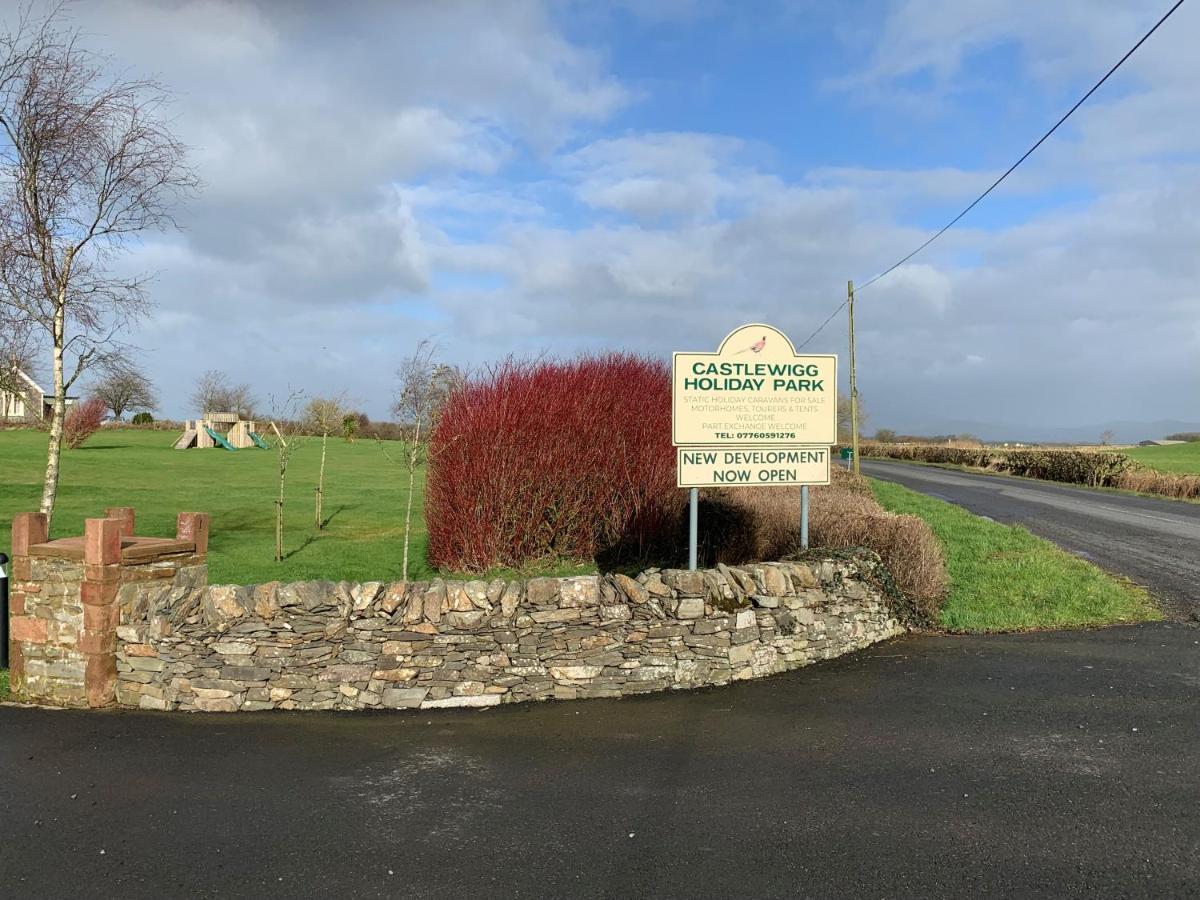 Lovely Static Holiday Caravan Near Whithorn Eksteriør bilde